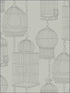 Bird Cages fabric in 21502 color - pattern number BW21502 - by Paper and Ink in the Black and White Paper and Ink collection