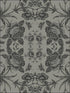 Rose Kaleidoscope wallpaper in 21600 color - pattern number BW21600 - by Paper and Ink in the Black and White Paper and Ink collection