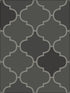 Tile Trellis wallpaper in 22100 color - pattern number BW22100 - by Paper and Ink in the Black and White Paper and Ink collection