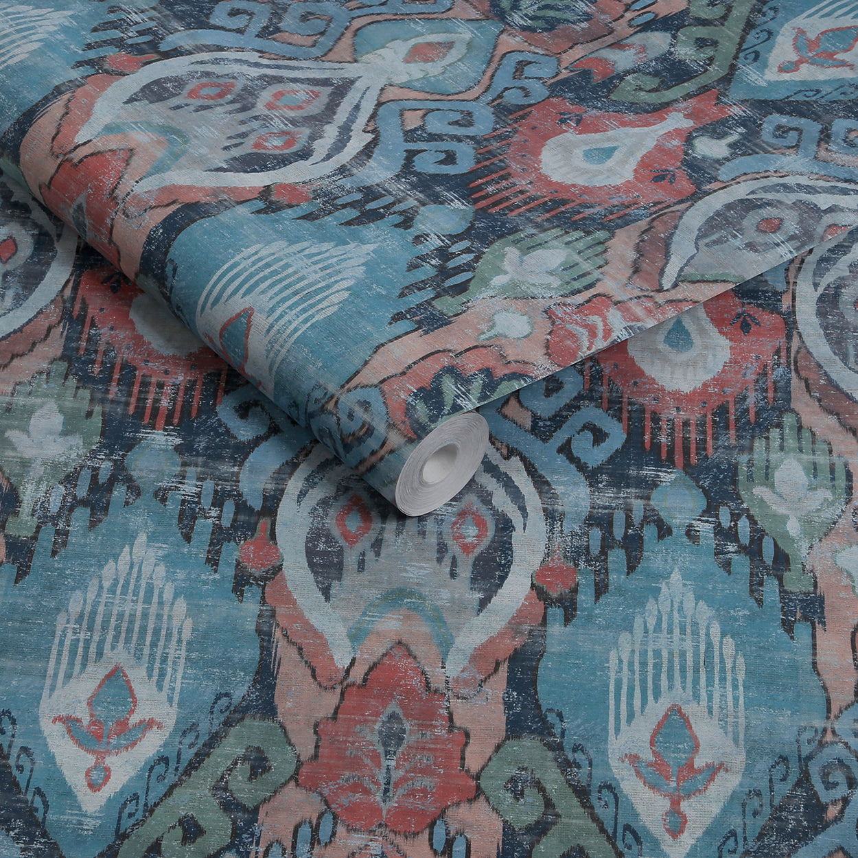 Daraee Tapestry Wallpaper in blue color - pattern number 142305 - by Graham and Brown in the 2025 Exclusives collection