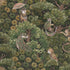 Treetop Troop Wallpaper in green color - pattern number 142310 - by Graham and Brown in the 2025 Exclusives collection