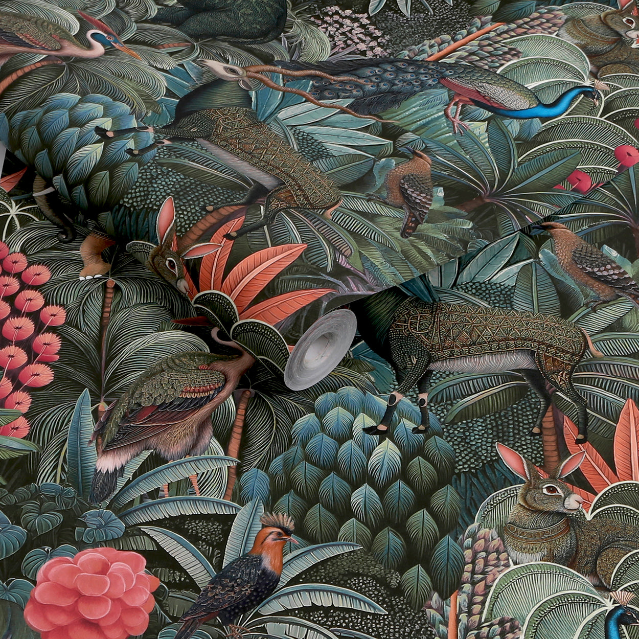 Jungle Jamboree Wallpaper in green color - pattern number 142317 - by Graham and Brown in the 2025 Exclusives collection