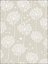 Dandelion Peel and Stick fabric in neutral color - pattern number NU1651 - by Brewster in the NuWallpaper collection