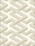Luxor fabric in white color - pattern number 105/1003.CS.0 - by Cole and Son in the Geometric II collection
