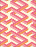 Luxor fabric in pink color - pattern number 105/1004.CS.0 - by Cole and Son in the Geometric II collection