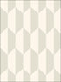 Tile fabric in white and stone color - pattern number 105/12052.CS.0 - by Cole and Son in the Geometric II collection