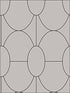 Riviera wallpaper in grey color - pattern number 105/6027.CS.0 - by Cole and Son in the Geometric II collection
