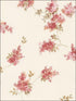 Floral Lilac Sprigs wallpaper in reds color - pattern number FK26935 - by Patton Norwall in the Pretty Prints 4 collection