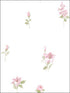 Floral Red Rose Spot wallpaper in pinks color - pattern number PP35522 - by Patton Norwall in the Pretty Prints 4 collection