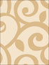 Curling Leaf fabric in beige color - pattern number SH34510 - by Patton Norwall in the Shades collection