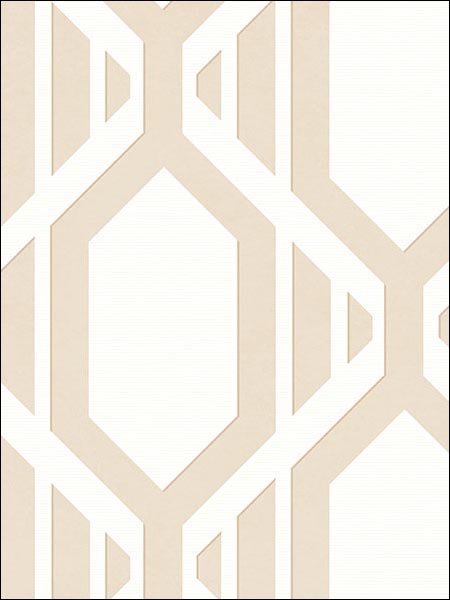Gatsby wallpaper in beige color - pattern number SH34548 - by Patton Norwall in the Shades collection