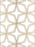 Geo wallpaper in taupe gold color - pattern number SH34552 - by Patton Norwall in the Shades collection