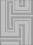 Tease wallpaper in metallic silver grey color - pattern number TU27128 - by Patton Norwall in the Shades collection