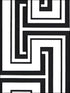 Tease wallpaper in black white color - pattern number TU27129 - by Patton Norwall in the Shades collection