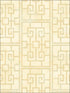 Dynasty Lattice fabric in metallic pearl and mint color - pattern number AI40201 - by Seabrook in the Koi collection
