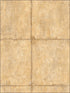 Great Wall Blocks fabric in metallic gold and silver color - pattern number AI42105 - by Seabrook in the Koi collection