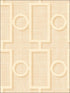 Adorn Geo fabric in tan and off white color - pattern number NE50602 - by Seabrook in the Nouveau Luxe collection