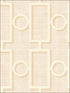 Adorn Geo fabric in cream and off white color - pattern number NE50605 - by Seabrook in the Nouveau Luxe collection