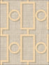 Adorn Geo fabric in metallic gold and gray color - pattern number NE50608 - by Seabrook in the Nouveau Luxe collection