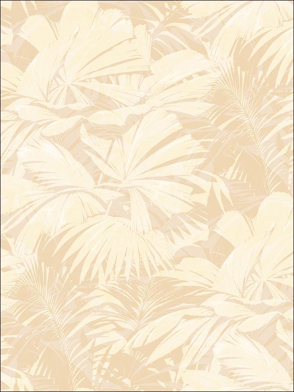 Masquerade wallpaper in metallic gold and off white color - pattern number NE51305 - by Seabrook in the Nouveau Luxe collection