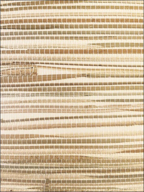 Grasscloth W3037 fabric in beige white color - pattern number W3037.116.0 - by Kravet in the Grasscloth III collection