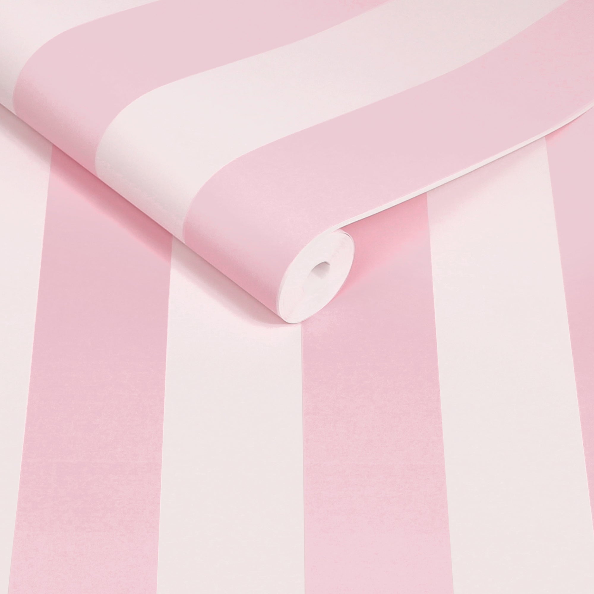 Canopy Stripe Wallpaper in pink color - pattern number 145327 - by Cath Kidston in the Cath Kidston SS26 collection