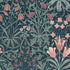 Woodland Weeds Wallpaper in midnight color - pattern number 145678 - by William Morris in the William Morris at Home SS26 collection