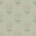 Hyacinth Flower Wallpaper in peony & sage color - pattern number 145694 - by William Morris in the William Morris at Home SS26 collection