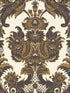 Wyndham wallpaper in black and gold color - pattern number 94/3014.CS.0 - by Cole and Son in the Albemarle collection
