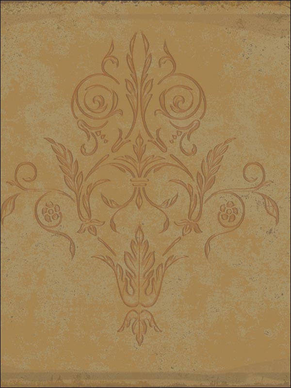 Albery wallpaper in rose gold color - pattern number 94/4024.CS.0 - by Cole and Son in the Albemarle collection