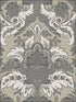 Aldwych wallpaper in silver and white color - pattern number 94/5026.CS.0 - by Cole and Son in the Albemarle collection