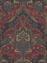 Aldwych wallpaper in red and gold color - pattern number 94/5029.CS.0 - by Cole and Son in the Albemarle collection