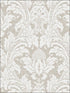 Blake wallpaper in white and silver color - pattern number 94/6035.CS.0 - by Cole and Son in the Albemarle collection