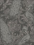 Byron wallpaper in charcoal an silver color - pattern number 94/7039.CS.0 - by Cole and Son in the Albemarle collection