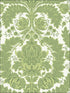 Coleridge wallpaper in green and ivory color - pattern number 94/9050.CS.0 - by Cole and Son in the Albemarle collection