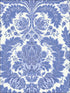 Coleridge wallpaper in blue and white color - pattern number 94/9051.CS.0 - by Cole and Son in the Albemarle collection
