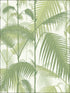Palm Jungle fabric in olive green white color - pattern number 95/1001.CS.0 - by Cole and Son in the Contemporary Restyled collection