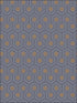 Hicks Hexagon fabric in dark grey bronze color - pattern number 95/3015.CS.0 - by Cole and Son in the Contemporary Restyled collection