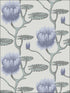 Summer Lily wallpaper in blu aq pearl color - pattern number 95/4024.CS.0 - by Cole and Son in the Contemporary Restyled collection