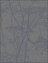 Cow Parsley wallpaper in gilver black color - pattern number 95/9050.CS.0 - by Cole and Son in the Contemporary Restyled collection