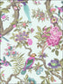 Fontainebleau fabric in rose color - pattern number 99/12051.CS.0 - by Cole and Son in the Folie collection