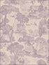 Versailles fabric in mulberry color - pattern number 99/15062.CS.0 - by Cole and Son in the Folie collection