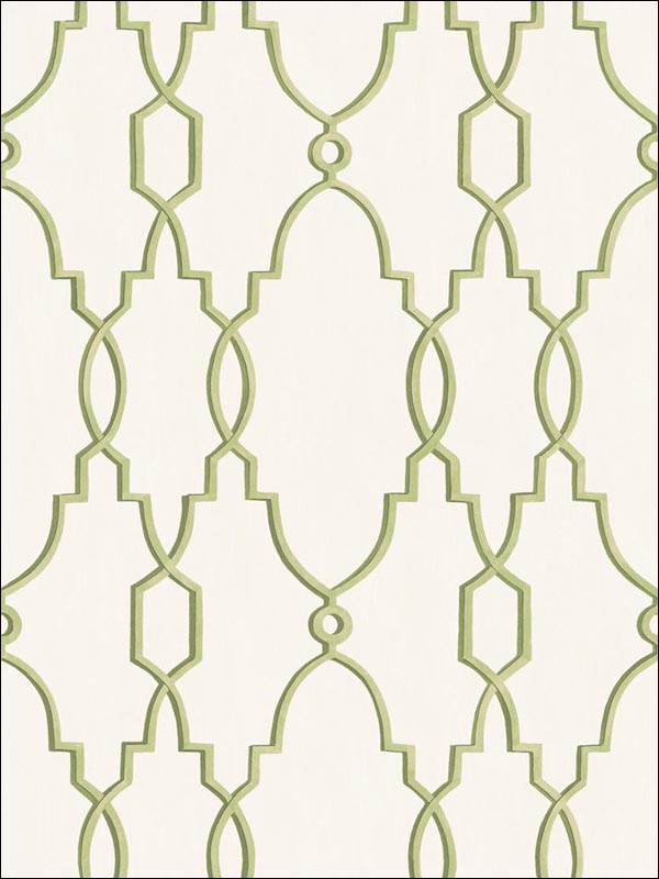 Parterre wallpaper in leaf green color - pattern number 99/2005.CS.0 - by Cole and Son in the Folie collection