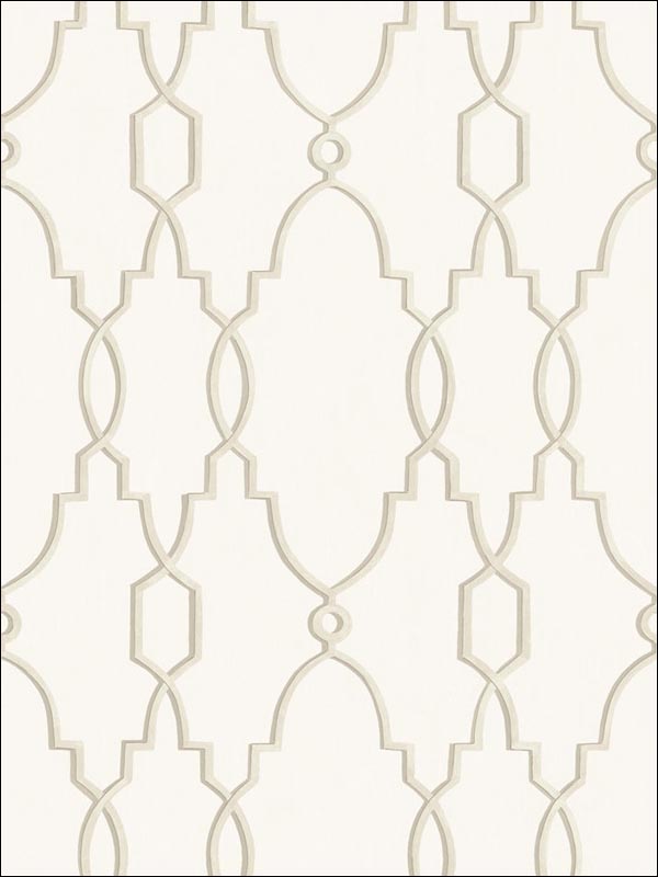 Parterre wallpaper in stone color - pattern number 99/2009.CS.0 - by Cole and Son in the Folie collection