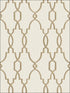 Parterre wallpaper in gold color - pattern number 99/2010.CS.0 - by Cole and Son in the Folie collection
