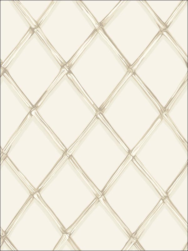 Bagatelle wallpaper in ivory color - pattern number 99/5023.CS.0 - by Cole and Son in the Folie collection