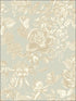 Tivoli wallpaper in old olive color - pattern number 99/7031.CS.0 - by Cole and Son in the Folie collection