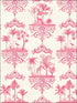 Rousseau fabric in rose pink color - pattern number 99/9041.CS.0 - by Cole and Son in the Folie collection