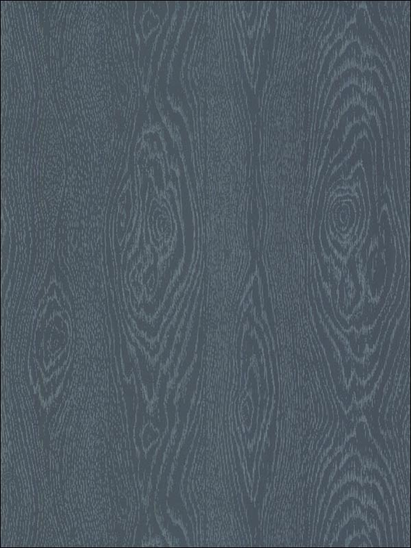 Wood Grain fabric in inky blue color - pattern number 92/5027.CS.0 - by Cole and Son in the Foundation collection