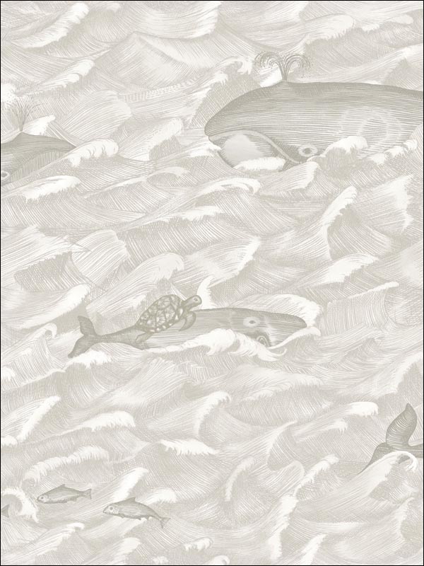Melville wallpaper in neutral color - pattern number 103/1003.CS.0 - by Cole and Son in the Whimsical collection